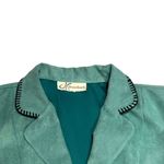 Dress Barn Vintage  Aqua Jacket Size 8 Photo 4