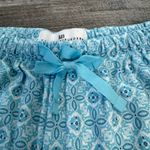 Karen Neuburger Blue Short Sleeve Crop Pant Pajama Set D20 Photo 5
