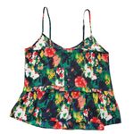 Kimchi Blue Urban Outfitters Tank Top Women XS Boho Floral Crop Top Fairy Whimsy Photo 1