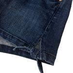 Loft Ann Taylor  Dark Blue Jean Short w/ Tie Sides, Sz 4/27 Photo 8