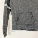 Alternative earth Women’s Raw Neckline Front Pocket Sweatshirt Grey NWOT Photo 2