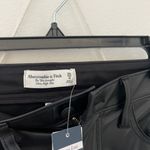 Abercrombie & Fitch Curve Love The 90’s Straight Ultra High Rise Faux Leather Photo 3