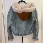 Free People Fur Denim jacket Photo 10