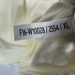 Life is Good Womens size XL Glass Half Full Wine Long Sleeve V Neck Cream TShirt Photo 10