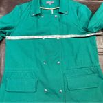 Market & Spruce  Suva Cargo Jacket Womens Green Snap Sz Medium Cotton spring Photo 11