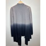 Barefoot Dreams Barefoot Dream Women's Size S/M Bamboo Gray Calypso Waterfall Cardigan Ombre EUC Photo 3