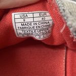 Sanuk  Gray Lace Up Tie Women’s Shoes Sz 9 Fray Sides Photo 7