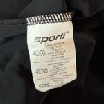 Sporti Tankini Swimsuit Top Women 40 D DD Cup XL Underwire V Neck Twist Front Black Photo 2