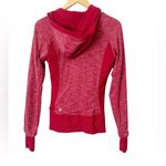 Lululemon  In Flux Cranberry Heathered Red Reversible Full Zip Jacket Size 8 Photo 3