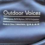 Outdoor Voices  Leggings Navy blue Zip Yoga Small Photo 7