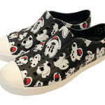 Disney X Native Mickey Mouse Size 8‎ Slip On Natives Rubber Shoes Black Photo 0