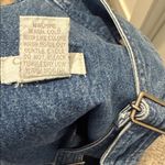 Christopher & Banks Women's snowman winter holiday denim overalls vintage Y2K medium Photo 7