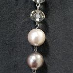 Womens Fashion Multi Beaded Teardrop Necklace Jewellery with Lobster Clasp Photo 2