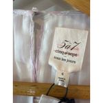 Cinq à Sept NWT Lyle Lilac & White Striped Cutout Midi Dress Size 6 Purple Photo 4