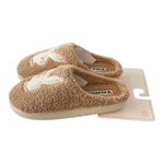  Slip On Playboy Bunny Head Slippers Tan Size S NEW Photo 4