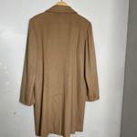 Marvin Richards  Taupe Cashmere Trench Coat Women's Size Large Photo 2