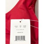ANDIE  Swim The Ventura Bikini Top in Cherry Red XS NWT Photo 4