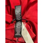 Victoria's Secret NEW Victoria’s Secret Red Silk Satin Lace Cowl Neck Camisole Lingerie Bodysuit S Photo 3