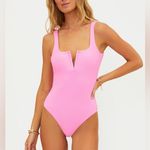Beach Riot  Tropez One Piece Prism Pink, Size Small , $178 Photo 5