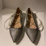 JCREW Women’s Gold Silver Metallic Lace Photo 0