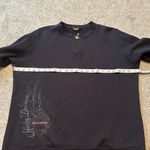 Harley Davidson vintage Y2K sweatshirt size women’s Medium‎ /Large Black Photo 2