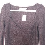 ASTR  wide neck shimmer sweater size XL Photo 4