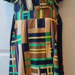 The Webster Miami Dress Womens Size Medium Stretch Waist Knee Length Tie Lined Photo 7
