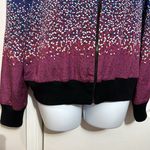 St. John NWOT  Black Label Silk bomber jacket  Sz M Photo 2