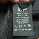 Hype Black Skater Dress, Size small Photo 3