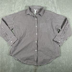 Victoria's Secret Women's Victoria Secret PINK striped Button Up Shirt NWT Xs Photo 0