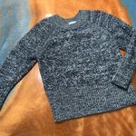 Universal Threads Universal Thread Crewneck Long Sleeve Sweater Gray Blue Multicolor Photo 0