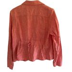 Studio Works  petite large linen blend blazers 2 button Photo 4