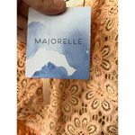 Majorelle  Revolve Ellington Peach Lace Tie Strap Coquette Midi Dress Size M Photo 10