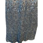 Ever Pretty  silver to blue sparkly maxi prom dress Photo 6