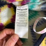 Patagonia  Colorful Retro Synchilla Fleece‎ Quarter Snap Pullover XXS Geometric Photo 9