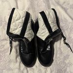 Aquatalia  Black and White Quilted Winter Boots Photo 0