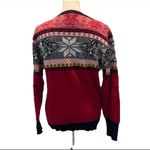 Gemma Huomo Wool Sweater Womens M Red/black knight on a horse Goth Grunge Red Size M Photo 1