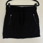 Athleta Black Trekkie North Skort Athletic Skirt Size 6 Photo 0