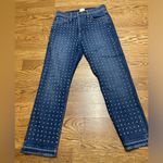 Alice + Olivia  studded high rise jeans. Size 29 Photo 10