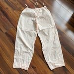 Taylor Linens 100% Cotton Pale Pink Poplin Lounge Pants Size M Photo 1