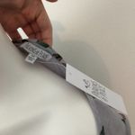 Patrons of Peace NEW NWT Gray Coral Tropical Hawaiian Floral Peplum Crop Top XS Photo 4