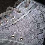 Gucci  Monogram leather Canvas High Top 'Black Photo 10