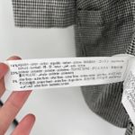 ZARA  Black White Houndstooth Mini Shirt Dress Photo 3