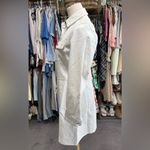 Frye  White Denim Long Sleeve
Button Front Mini Shirtdress Pockets Photo 3