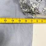 Anthropologie NWOT  DOLAN Lace Puff-Sleeve Top Blue Size L Long sleeve Photo 14