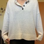 American Eagle Outfitters Sweater White Size L Photo 0