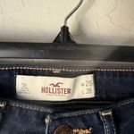 Hollister  Jeans 26x35 Dark Wash Bootcut Denim Pants Low Rise Preppy 3L Tall Photo 4
