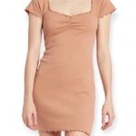 Abound  Mocha Ribbed Dress Photo 1