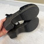 House of Harlow  1960 Black Suede Cherub Clogs Size 10 Photo 5