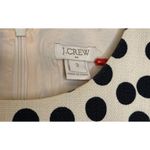 J.Crew  Women's Shift Dress Polka Dot Pockets‎ Pullover Cotton Modal Woven Sz. 2 Photo 2